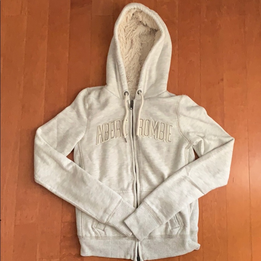 abercrombie and fitch jacket, soft, size small